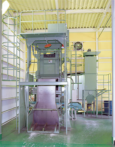 自動ショットブラスト（ニッチュー）