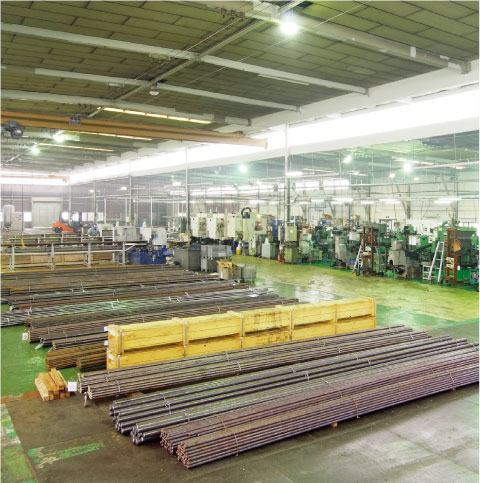 材料ストックヤード